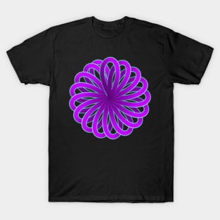 Geometric flower T-Shirt